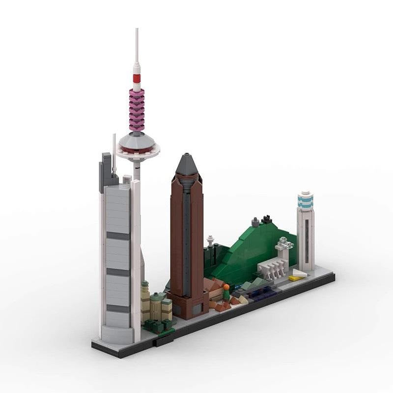 Frankfurt Am Main Skyline MOC Building Kit | City Architecture Model - 8