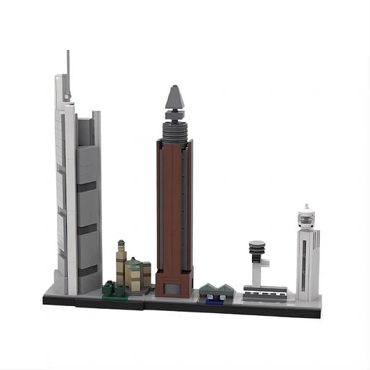 Frankfurt Skyline Building Kit | LEGO-Compatible MOC - 1