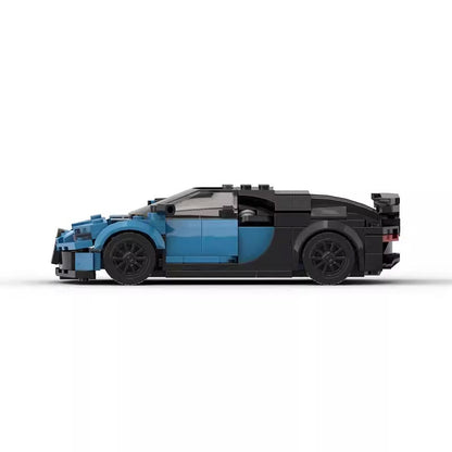 French Hypercar Pur Sport Style Building Kit | 8-Wide LEGO-Compatible MOC - 3