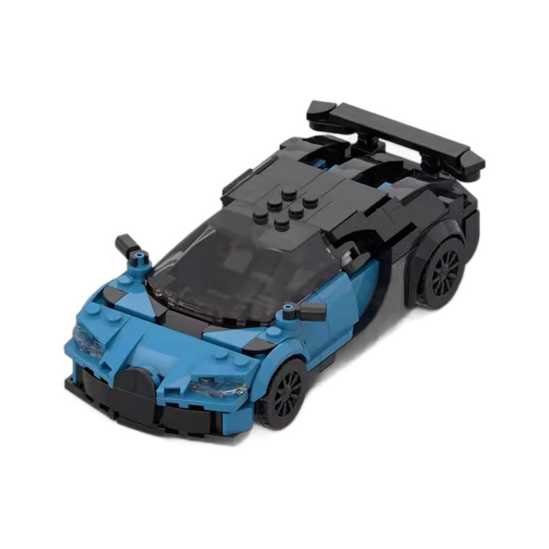 French Hypercar Pur Sport Style Building Kit | 8-Wide LEGO-Compatible MOC - 5