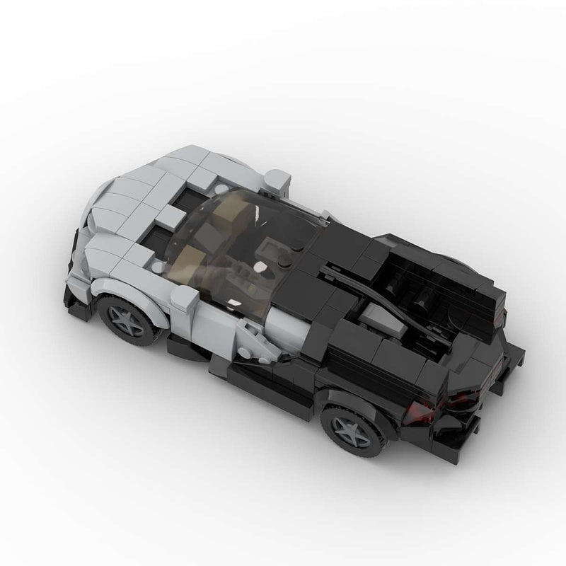 French V16 Hypercar MOC Building Kit | 1775HP Supercar Model - 3