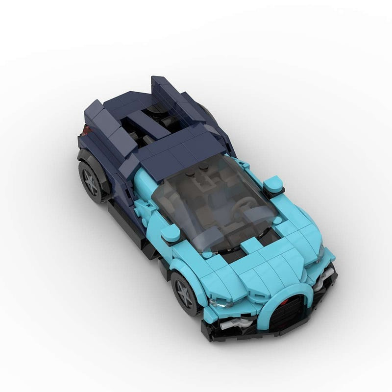 French V16 Hypercar MOC Building Kit | 1775HP Supercar Model - 4