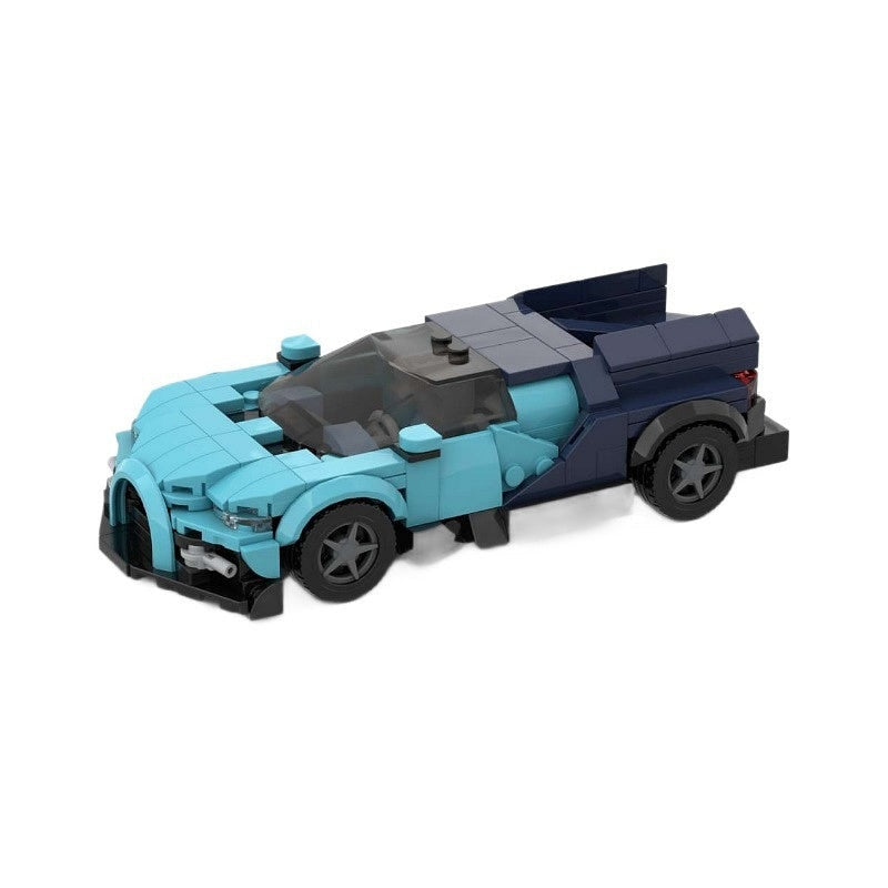 French V16 Hypercar MOC Building Kit | 1775HP Supercar Model - 5