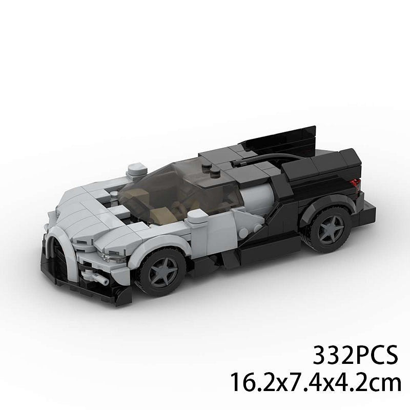 French V16 Hypercar MOC Building Kit | 1775HP Supercar Model - 6