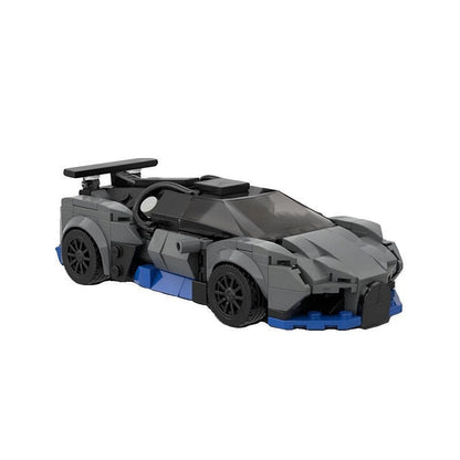 French Widebody Hypercar Racing Coupe MOC Building Kit | 8-Wide Model - 3