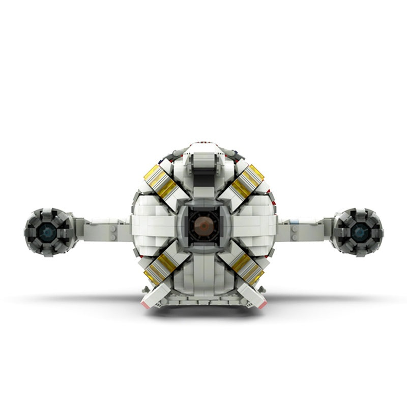 Frontier Space Cargo Transport Ship Building Kit |  Mid Scale LEGO-Compatible MOC - 6