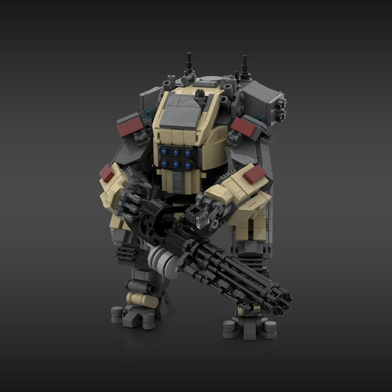 Frontline Vanguard Heavy Titan Mecha Building Kit | LEGO-Compatible MOC - 1