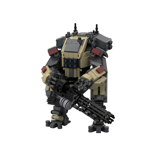 Frontline Vanguard Heavy Titan Mecha Building Kit | LEGO-Compatible MOC - 2
