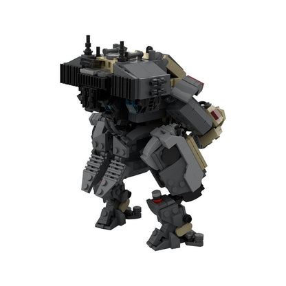 Frontline Vanguard Heavy Titan Mecha Building Kit | LEGO-Compatible MOC - 4