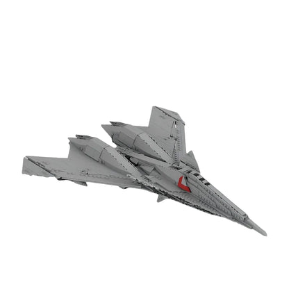 Futuristic ADF-11F Stealth Fighter Jet MOC Building Kit - 1