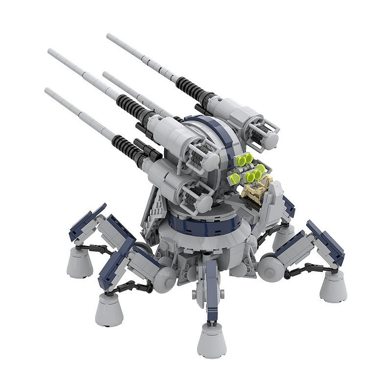 Futuristic Anti-Aircraft Artillery MOC Building Kit Sci-Fi Defense Model - 5
