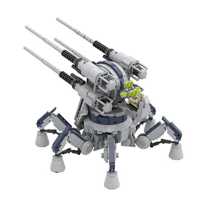 Futuristic Anti-Aircraft Artillery MOC Building Kit Sci-Fi Defense Model - 5