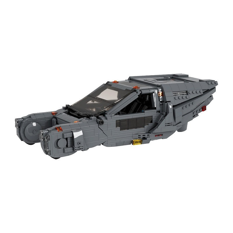 Futuristic Flying Patrol Vehicle MOC Building Kit - 1