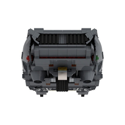 Futuristic Flying Patrol Vehicle MOC Building Kit - 5