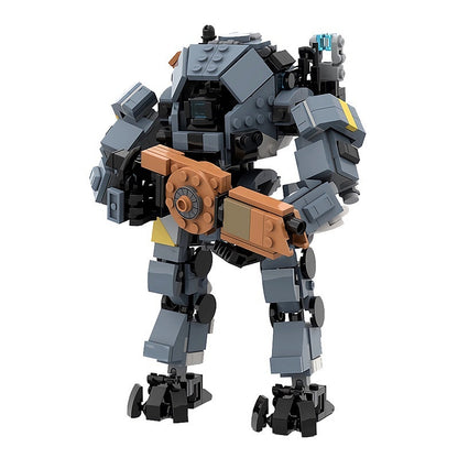 Futuristic Ion-Class Battle Mech Building Kit | LEGO-Compatible MOC - 4