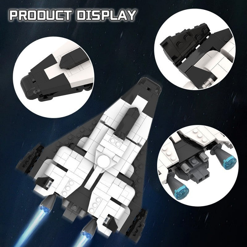 Futuristic Shuttle CF2 Spacecraft MOC Building Kit - 7