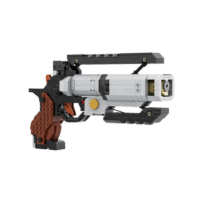 Futuristic Space Revolver Building Kit | LEGO-Compatible MOC - 3