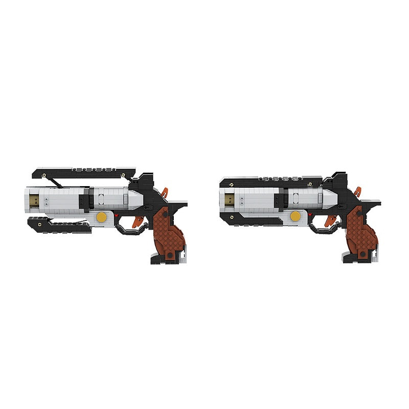 Futuristic Space Revolver Building Kit | LEGO-Compatible MOC - 5