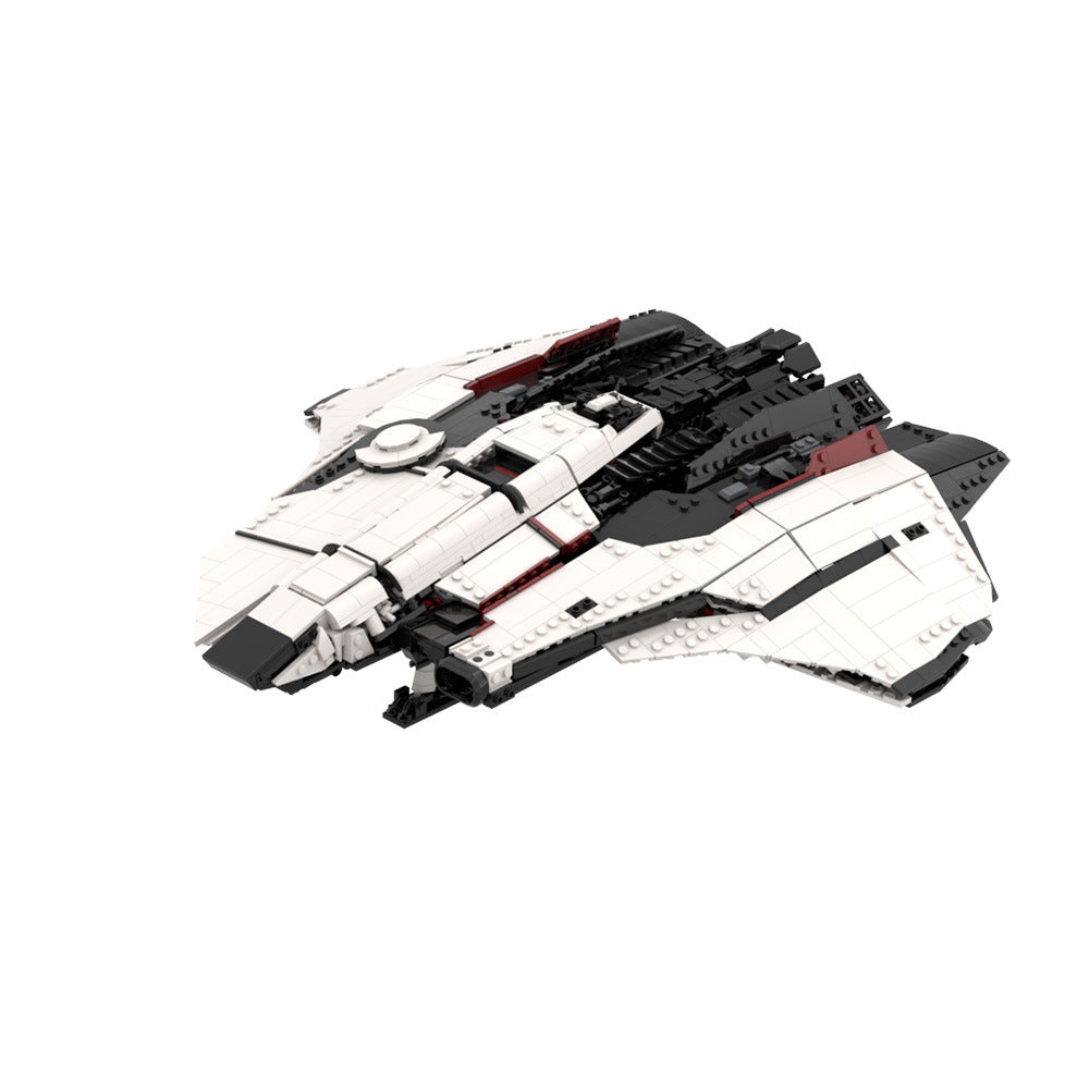 Futuristic Spacefighter Crusader Mercury MOC Building Kit | Compatible MOC - 1