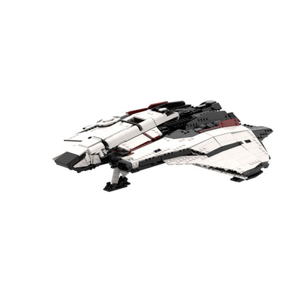 Futuristic Spacefighter Crusader Mercury MOC Building Kit | Compatible MOC - 3