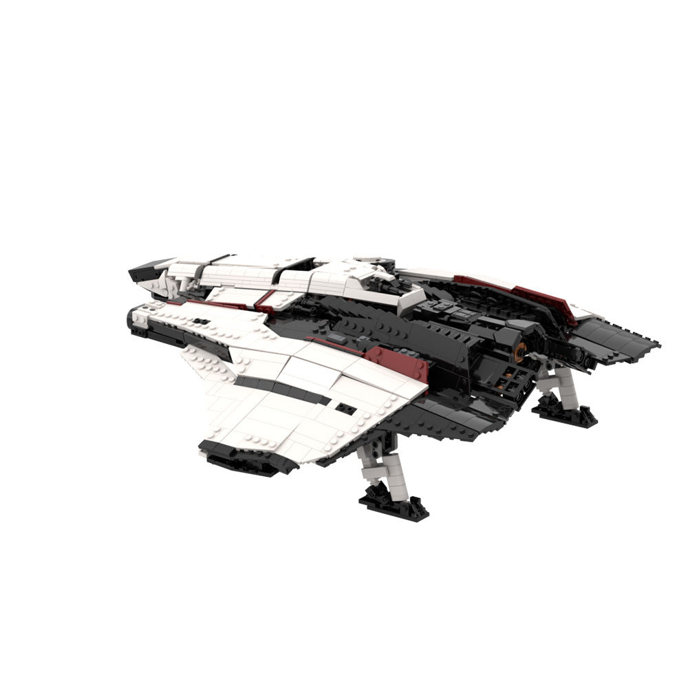 Futuristic Spacefighter Crusader Mercury MOC Building Kit | Compatible MOC - 5