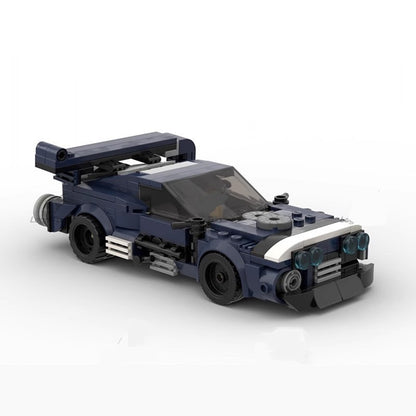 Futuristic Speeder Race Car Building Kit | LEGO-Compatible MOC - 3