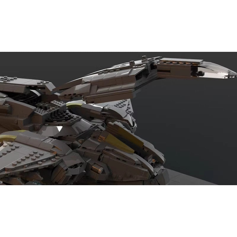 Futuristic Tactical Dropship MOC Building Kit | Sci-Fi Transport - 3