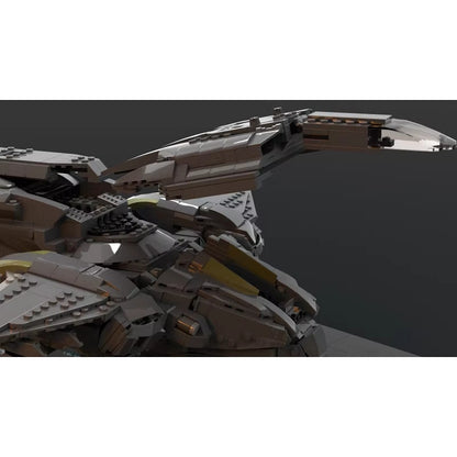 Futuristic Tactical Dropship MOC Building Kit | Sci-Fi Transport - 3