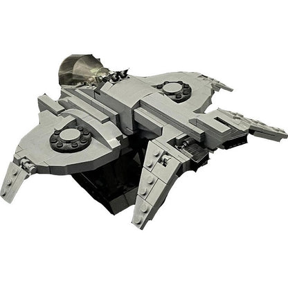 Futuristic VTOL Scout Gunship MOC Building Kit - 1