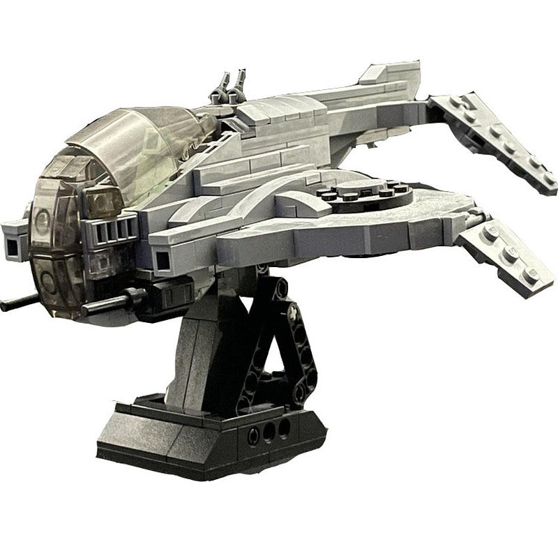 Futuristic VTOL Scout Gunship MOC Building Kit - 2