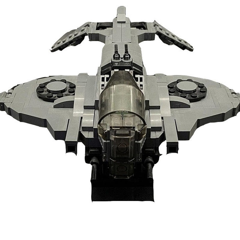Futuristic VTOL Scout Gunship MOC Building Kit - 3