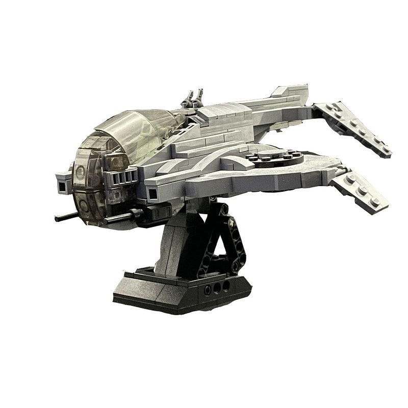 Futuristic VTOL Scout Gunship MOC Building Kit - 4