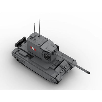 FV4005 Stage II Tank Destroyer MOC Building Kit | 1:35 Heavy Artillery Model - 3