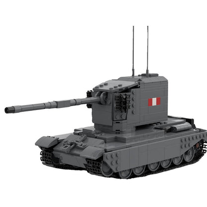 FV4005 Stage II Tank Destroyer MOC Building Kit | 1:35 Heavy Artillery Model - 4
