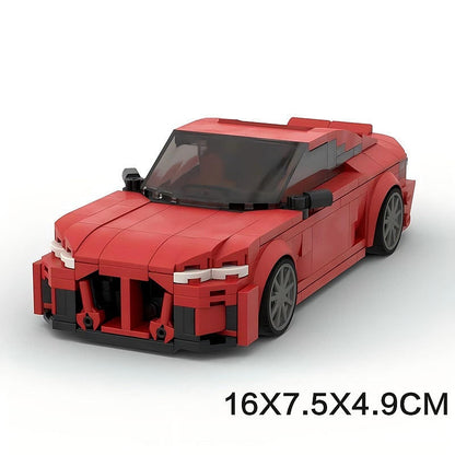 G82 Style Sports Coupe MOC Vehicle Model Building Kit - 8