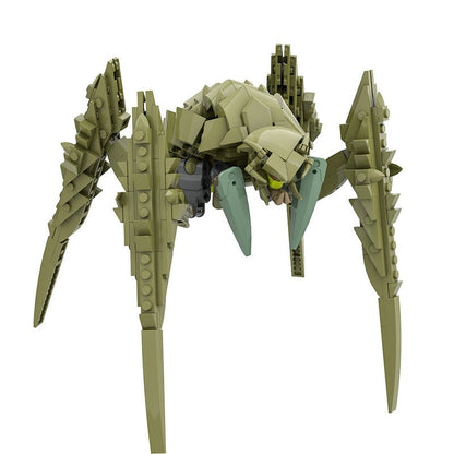 Galactic Alien Bug Boss MOC Building Kit | Sci-Fi Monster Figure - 1