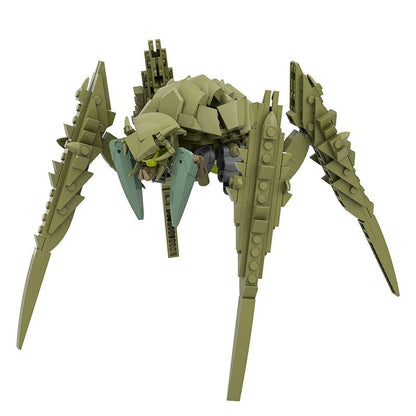 Galactic Alien Bug Boss MOC Building Kit | Sci-Fi Monster Figure - 2