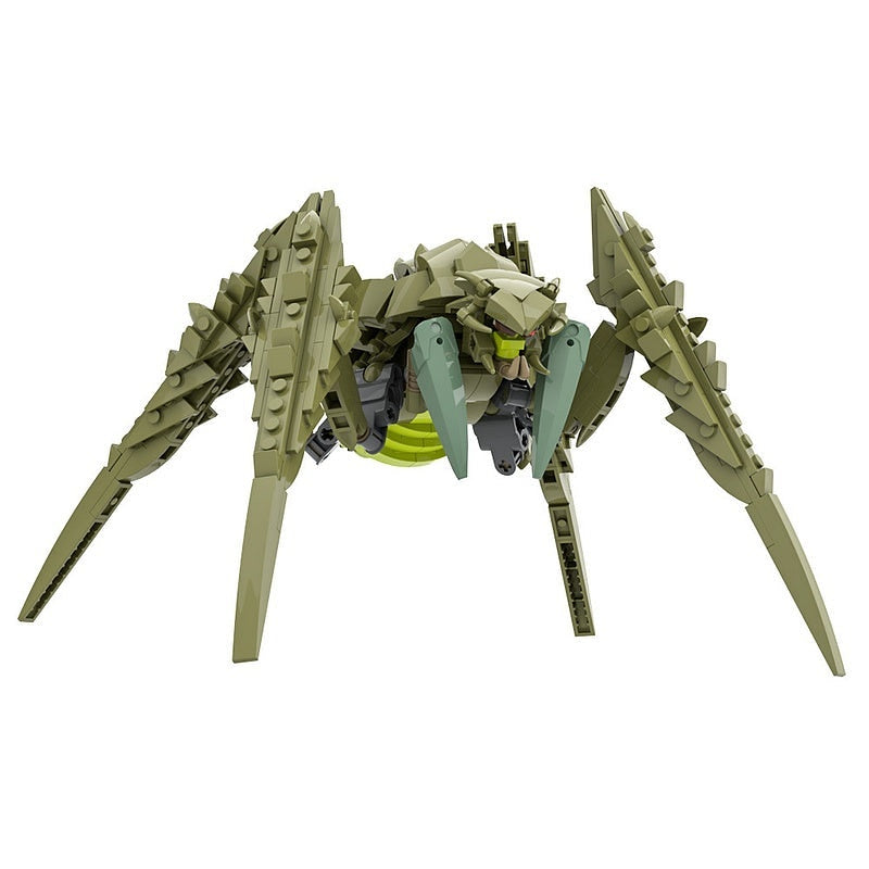 Galactic Alien Bug Boss MOC Building Kit | Sci-Fi Monster Figure - 5