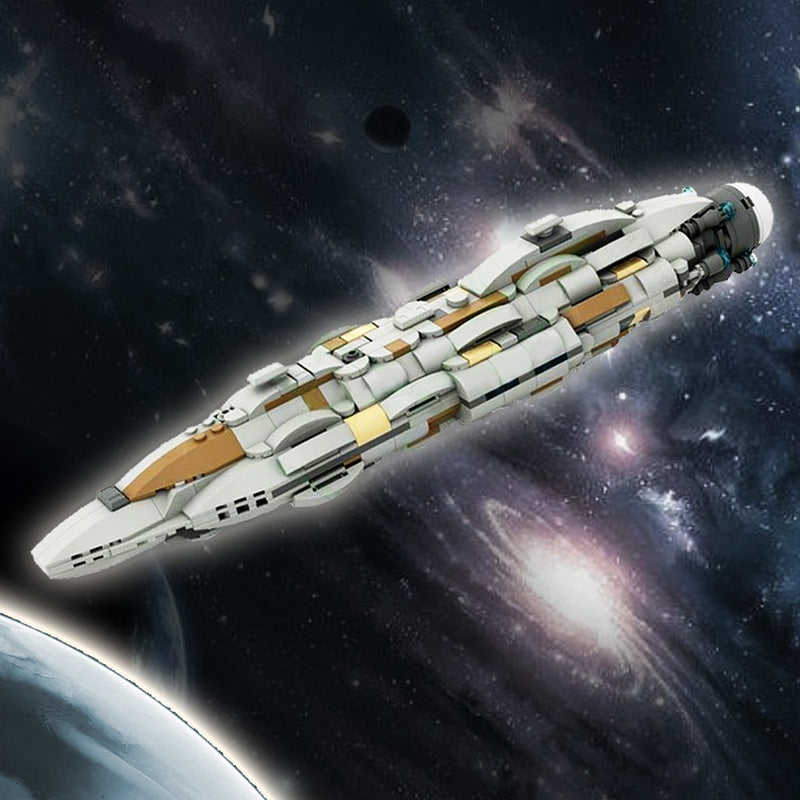 Galactic Command Capital Ship  Building Kit | 1:4000 Scale | Compatible MOC - 1