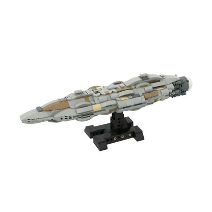 Galactic Command Capital Ship  Building Kit | 1:4000 Scale | Compatible MOC - 2