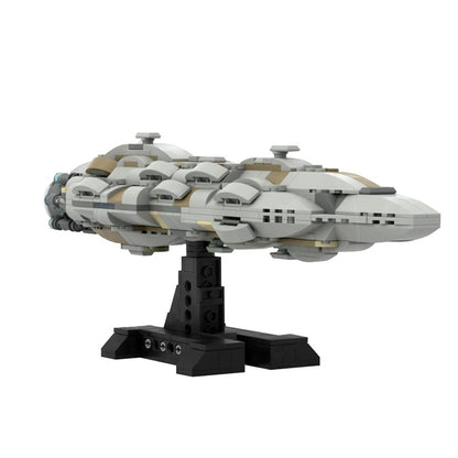 Galactic Command Capital Ship  Building Kit | 1:4000 Scale | Compatible MOC - 3