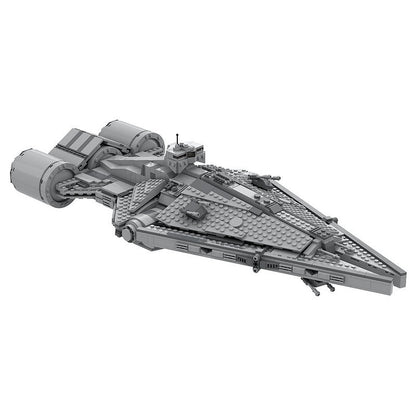 Galactic Command Light Cruiser MOC Spacecraft Building Kit - 1
