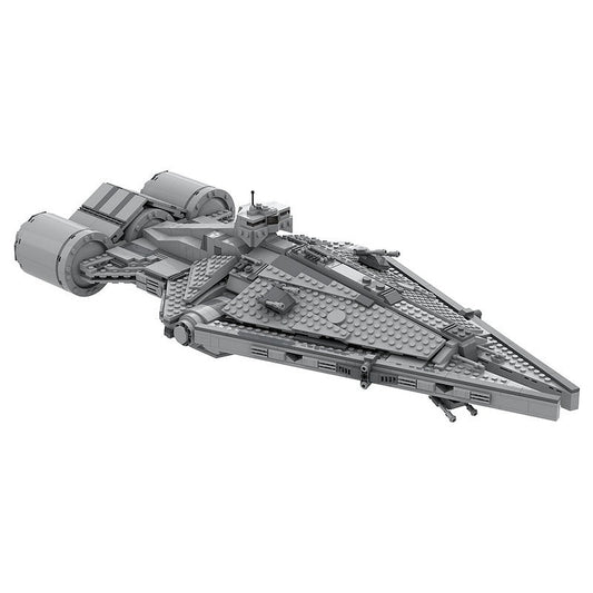 Galactic Command Light Cruiser MOC Spacecraft Building Kit - 1