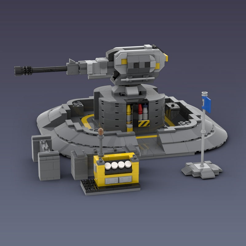 Galactic Defense Artillery Building Kit | LEGO-Compatible MOC - 1