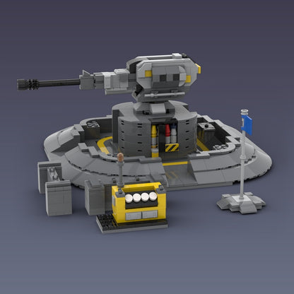 Galactic Defense Artillery Building Kit | LEGO-Compatible MOC - 1