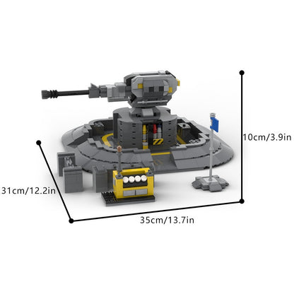 Galactic Defense Artillery Building Kit | LEGO-Compatible MOC - 4