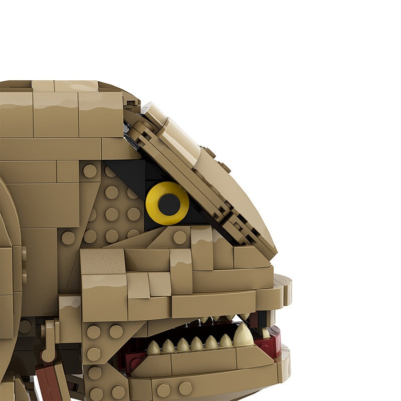 Galactic Desert Bipedal Beast Building Kit | LEGO-Compatible MOC - 3