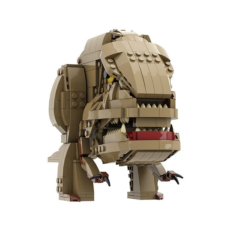 Galactic Desert Bipedal Beast MOC Building Kit | Sci-Fi Creature Model - 1