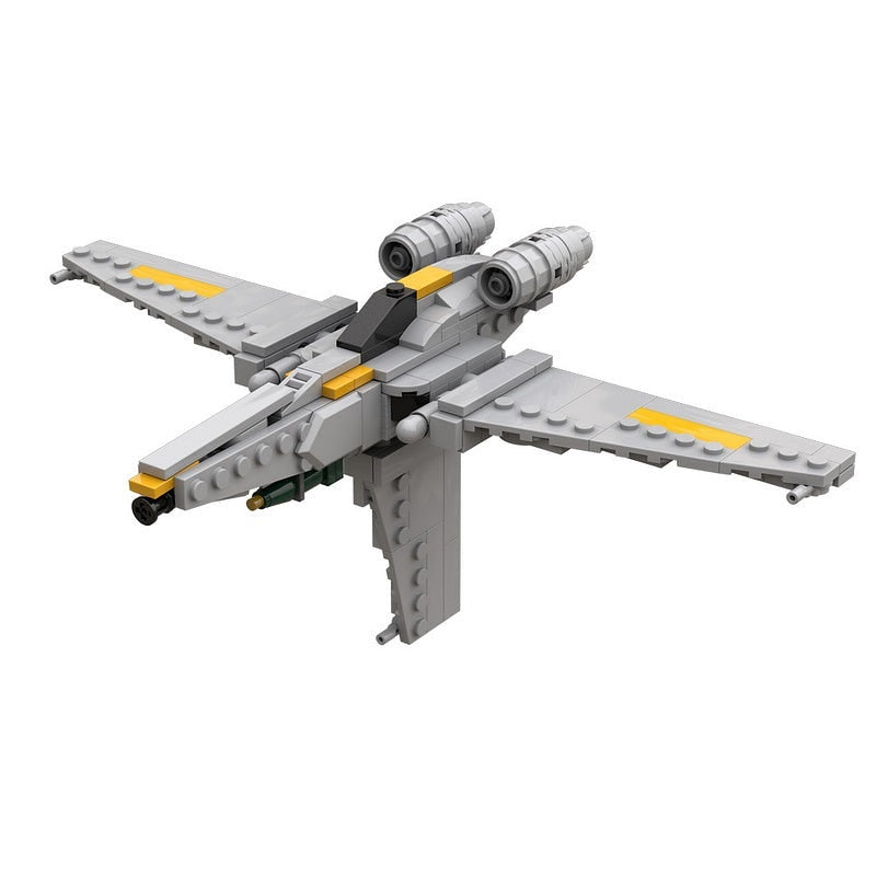 Galactic Drop Infantry Fighter MOC 1:72 Scale Spacecraft Building Kit - 3