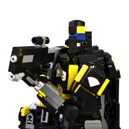 Galactic Drop Trooper B-01 Tactical Armor Building Kit | LEGO-Compatible MOC - 3